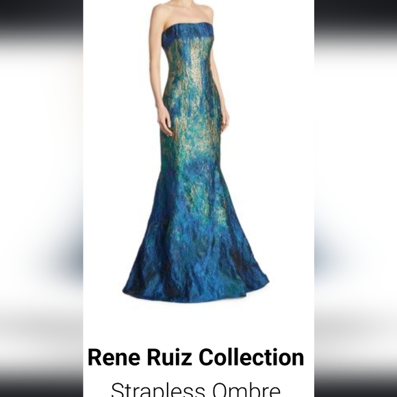 RENEE RUIZ brand new custom gown - Picture 5 of 5